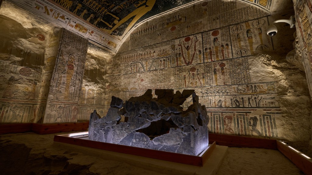 Un diorama dell’antico Egitto